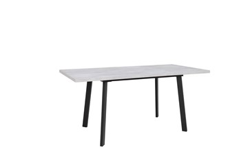 Кухонный стол раскладной Робин, опоры прямые, цемент светлый в Грозном - предосмотр 2