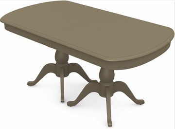Кухонный стол раскладной Фабрицио-2 исп. Мыло большой 2 вставки, Тон 40 (Морилка/Эмаль) в Грозном