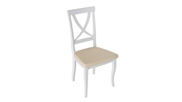 Кухонный стул Лион 2 (Белый матовый/тк № 108) в Грозном