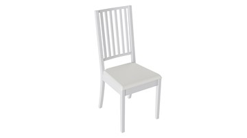 Обеденный стул Родос 2 (Белый матовый/тк № 166) в Грозном