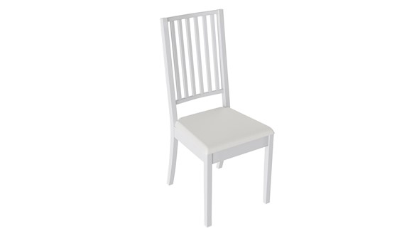 Обеденный стул Родос 2 (Белый матовый/тк № 166) в Грозном - изображение