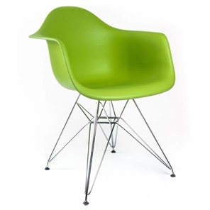 Обеденный стул DSL 330 Chrom (зеленый) в Грозном