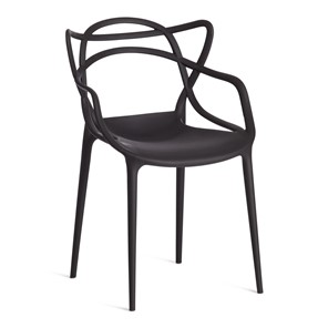 Стул обеденный Cat Chair (mod.028) пластик, 54,5*56*84 черный, арт.19627 в Грозном