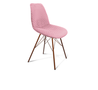 Обеденный стул SHT-ST29-С22 / SHT-S37 (розовый зефир/медный металлик) в Грозном - предосмотр