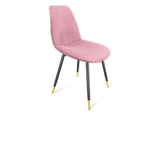 Обеденный стул SHT-ST29-С22 / SHT-S95-1 (розовый зефир/черный муар/золото) в Грозном