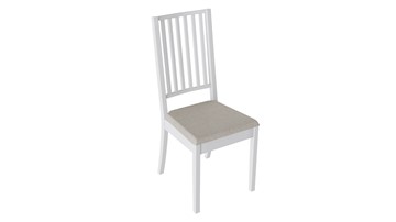 Обеденный стул Родос 2 (Белый матовый/тк № 110) в Грозном