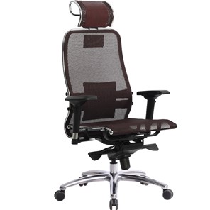 Офисное кресло Samurai S-3.04, темно-бордовый в Грозном - предосмотр