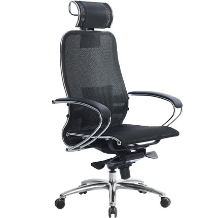 Офисное кресло Samurai S-2.04, черный плюс в Грозном - изображение