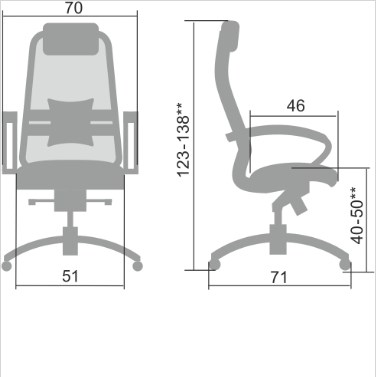 Кресло компьютерное Samurai SL-1.04, черный плюс в Грозном - изображение 1