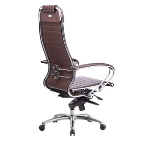 Кресло офисное Samurai K-1.041 темно-коричневый в Грозном - предосмотр 3