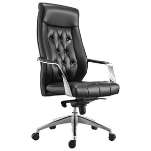 Офисное кресло BRABIX PREMIUM "Sonata EX-754", мультиблок, алюминий, экокожа, черное, 532491 в Грозном
