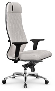 Офисное кресло Мetta L 1m 40M/2D Infinity Easy Clean (MPES) мультиблок, нижняя часть 17838 белый в Грозном - предосмотр 1