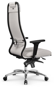 Офисное кресло Мetta L 1m 40M/2D Infinity Easy Clean (MPES) мультиблок, нижняя часть 17838 белый в Грозном - предосмотр 3