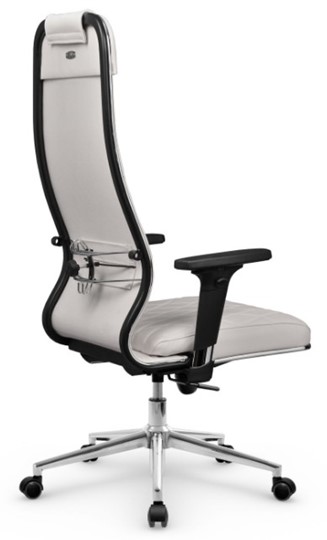 Офисное кресло Мetta L 1m 40M/2D Infinity Easy Clean (MPES) топган OMS, нижняя часть 17853 белый в Грозном - изображение 3