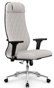 Офисное кресло Мetta L 1m 40M/2D Infinity Easy Clean (MPES) топган OMS, нижняя часть 17853 белый в Грозном - предосмотр
