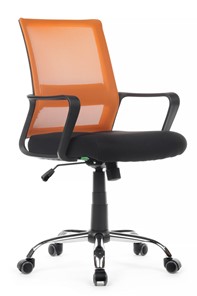 Кресло Riva RCH 1029MB, черный/оранжевый в Грозном