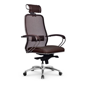 Офисное кресло Samurai SL-2.04 MPES Темно-коричневый в Грозном