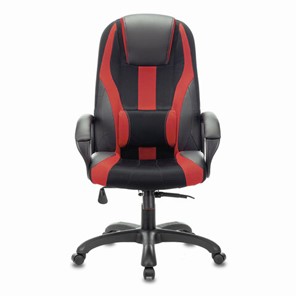 Компьютерное кресло Brabix Premium Rapid GM-102 (экокожа/ткань, черное/красное) 532107 в Грозном