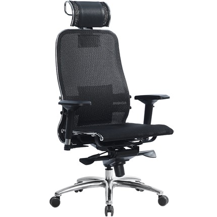 Офисное кресло Samurai S-3.04, черный плюс в Грозном - изображение