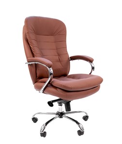 Офисное кресло CHAIRMAN 795 экокожа, цвет коричневый в Грозном