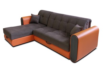 Угловой диван с оттоманкой Аккордеон-8 (сп.м. 160х205) в Грозном