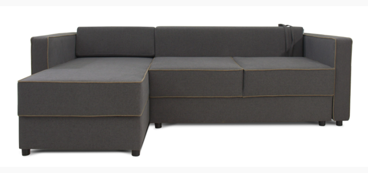 Угловой диван Jordan (Uno grey+Atrium01+Uno cottun) в Грозном - изображение 3
