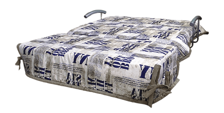 Прямой диван Аккордеон без боковин, спальное место 1400 в Грозном - изображение 1