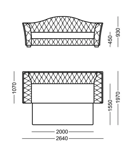 Прямой диван Франческа БД в Грозном - изображение 6