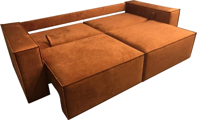 Прямой диван Лофт БЛ2-БП2 (НПБ/Еврокнижка) в Грозном - изображение 3
