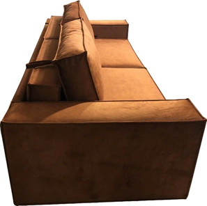 Прямой диван Лофт БЛ2-БП2 (НПБ/Еврокнижка) в Грозном - предосмотр 4