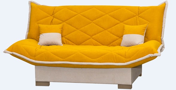 Прямой диван Нео 43 БД Пружинный Блок в Грозном - изображение