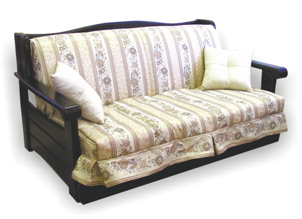 Прямой диван Аккордеон Бук 155 классика в Грозном - изображение