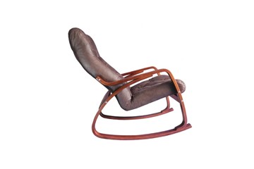 Кресло-качалка Гранд, замша шоколад в Грозном - предосмотр 1
