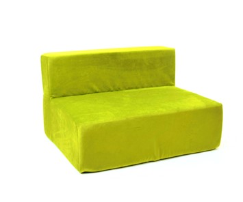 Кресло бескаркасное Тетрис 100х80х60, зеленое в Грозном
