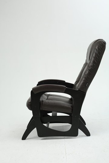 Кресло-качалка Леон маятниковая, экокожа favorit 7 венге 29-К-В в Грозном - изображение 3