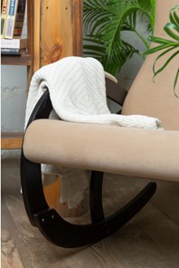 Кресло-качалка в гостиную Корсика, ткань Amigo Beige 34-Т-AB в Грозном - предосмотр 5
