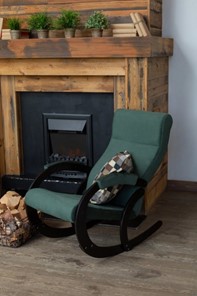 Кресло-качалка Корсика, ткань Amigo Green 34-Т-AG в Грозном - предосмотр 7