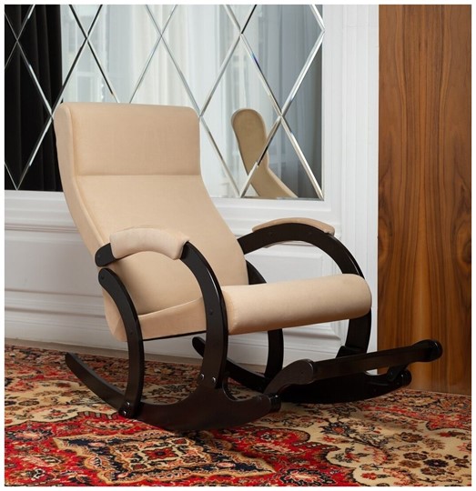 Кресло-качалка Марсель, ткань Amigo Beige 33-Т-AB в Грозном - изображение 6