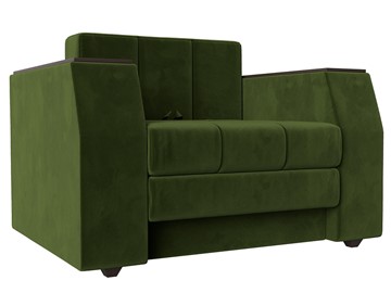 Кресло-кровать Атлантида, Зеленый (Микровельвет) в Грозном