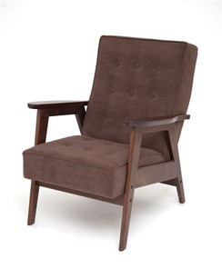 Кресло Ретро (темный тон / RS32 - коричневый) в Грозном