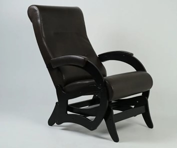 Маятниковое кресло Амелия, экокожа венге 35-К-В в Грозном