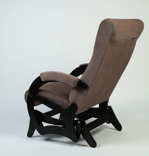 Кресло-качалка Амелия, ткань кофе с молоком 35-Т-КМ в Грозном - изображение 2