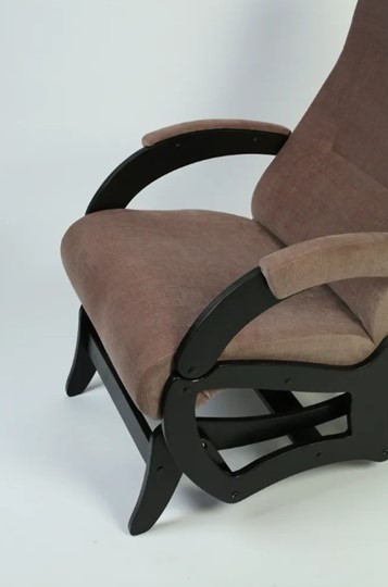 Кресло-качалка Амелия, ткань кофе с молоком 35-Т-КМ в Грозном - изображение 3