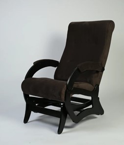 Кресло маятниковое Амелия, ткань шоколад 35-Т-Ш в Грозном