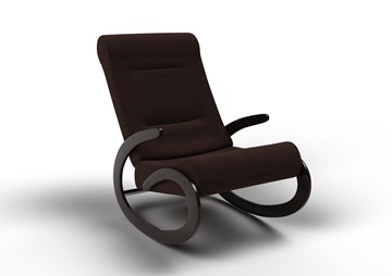 Кресло-качалка Мальта, ткань AMIGo шоколад 10-Т-Ш в Грозном