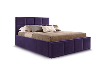 Кровать с основанием Октавия 1400,Мора фиолетовый в Грозном