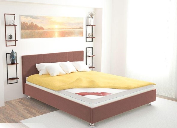 Кровать Вена 140х200 (с основанием) в Грозном - изображение