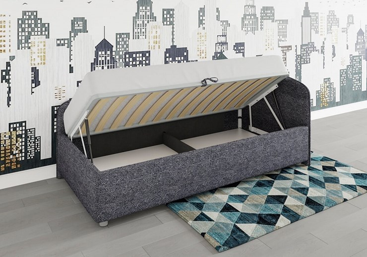 Кровать 1-спальная с механизмом Paola R 90х200 в Грозном - изображение 1