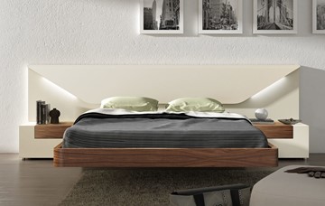 Кровать полутороспальная Elena с подсветкой (160x200) в Грозном - предосмотр 2