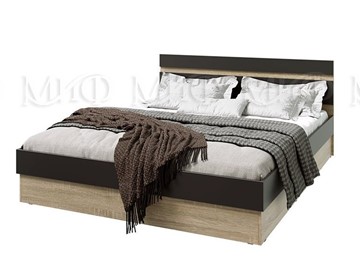 Двуспальная кровать Ким, Графит софт, сонома 160 в Грозном
